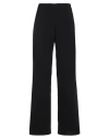 BOTONDI COUTURE BOTONDI COUTURE WOMAN PANTS BLACK SIZE 12 POLYESTER, ELASTANE