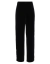 Botondi Couture Woman Pants Black Size 12 Viscose, Silk In Black