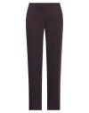 Botondi Couture Woman Pants Deep Purple Size 12 Polyester