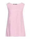 Botondi Couture Woman Top Pink Size 6 Acrylic, Viscose In Pink