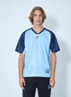 Bott Paneled Training T-shirt In Blue