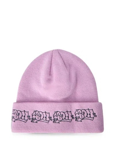 Bott Paul Fold-over Beanie Hat In Pink