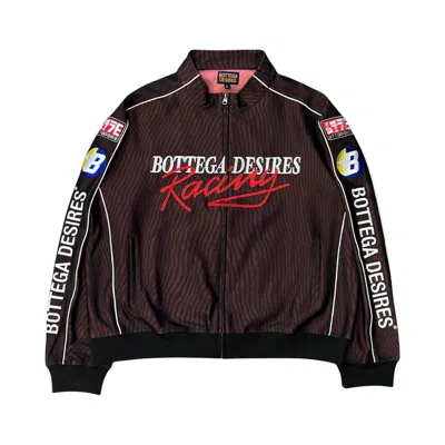 Pre-owned Bottega Desires Race Tracksuit Jacket 'brown' | Men's Size M