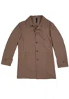 Bottega Marchigiana - Light Wool Cab1 Np1 7 Tabac Duster