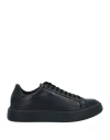 Bottega Marchigiana Man Sneakers Black Size 12 Soft Leather In Black
