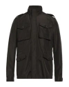 Bottega Martinese Man Jacket Dark Brown Size 46 Polyester