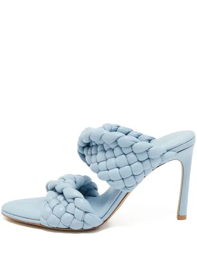 Pre-owned Bottega Veneta 100mm Leather Sandals