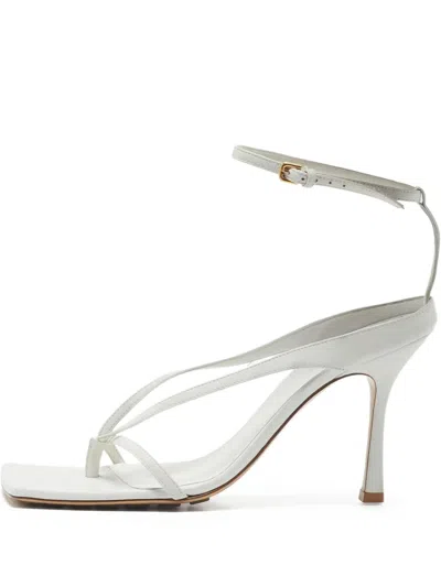 Pre-owned Bottega Veneta 100mm Stretch Strap Sandals
