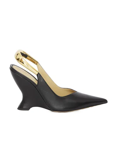BOTTEGA VENETA BOTTEGA VENETA POINTED-TOE SLINGBACK PUMPS