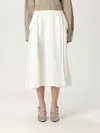 Bottega Veneta Viscose Melange Fluid Skirt