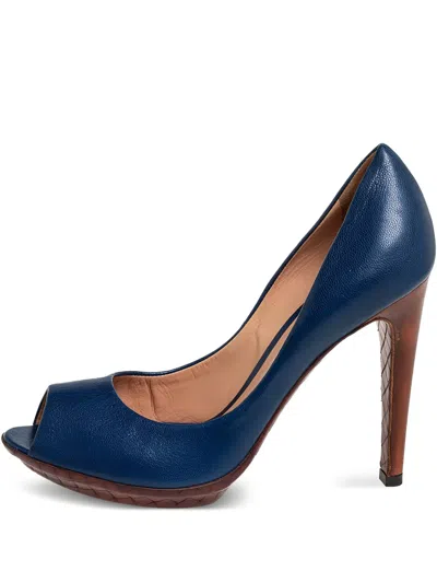 Pre-owned Bottega Veneta 110mm Leather Pumps