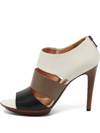 Pre-owned Bottega Veneta 115mm Leather Sandals