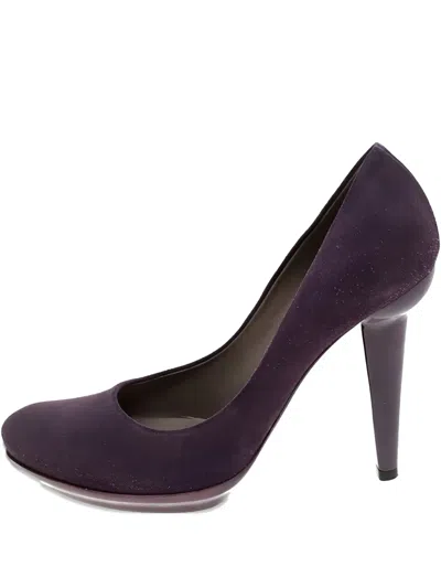 Pre-owned Bottega Veneta 120mm Suede Pumps