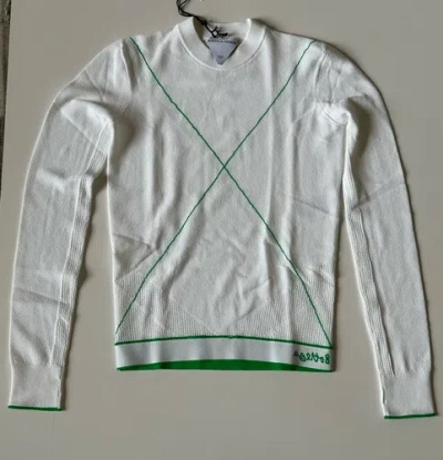 Pre-owned Bottega Veneta $1300  Women's Lightweight Viscose Sweater White Small 701956