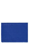 Bottega Veneta 15 Intrecciato Flat Pouch In Blue
