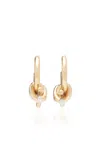 Bottega Veneta 18k Gold-finish Sterling Silver Hoop Earrings