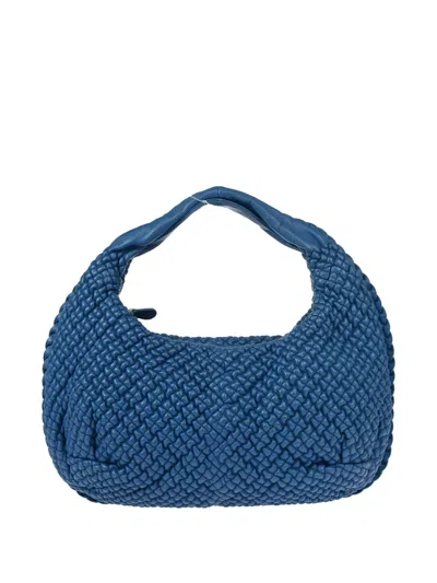 Pre-owned Bottega Veneta 1990-2000's Mini Ponza Tote Bag In Blue