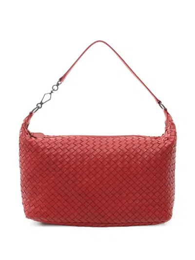 Pre-owned Bottega Veneta 2000s Intrecciato Shoulder Bag