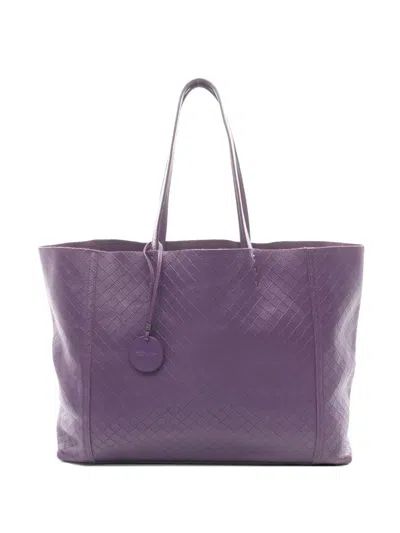 Pre-owned Bottega Veneta 2000s Intrecciato Tote Bag