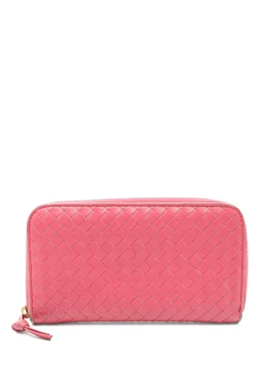 Pre-owned Bottega Veneta 2000s Intrecciato Wallet
