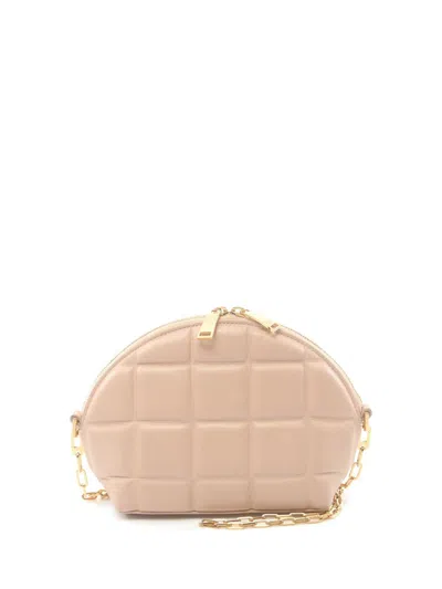 Pre-owned Bottega Veneta 2000s Padded Shoulder Bag In Neutrals