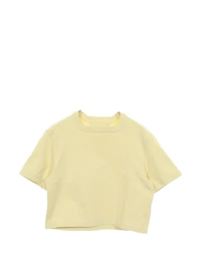 Pre-owned Bottega Veneta 2000s Short-sleeves T-shirt In Yellow