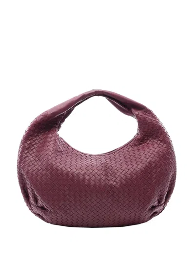 Pre-owned Bottega Veneta 2002-2026 Intrecciato Hobo Bag In Purple