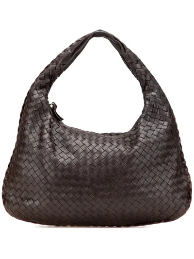 Pre-owned Bottega Veneta 2006 Small Nappa Intrecciato Veneta Hobo Bag