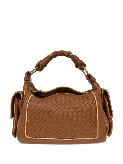 Pre-owned Bottega Veneta 2007 Intrecciato Tote Bag In Brown