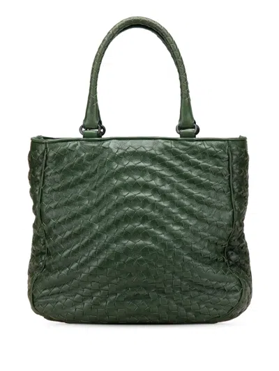 Pre-owned Bottega Veneta 2008 Large Nappa Intrecciato Maggiore Tote Bag