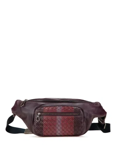 Pre-owned Bottega Veneta 2009 Nappa Intrecciato Belt Bag