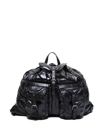 Pre-owned Bottega Veneta 2010-2020 Padded Backpack In Black