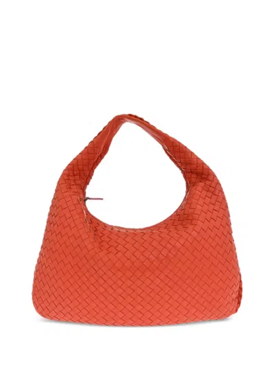 Pre-owned Bottega Veneta 2010 Intrecciato Handbag In Orange