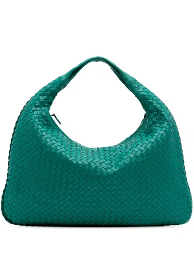 Pre-owned Bottega Veneta 2010 Medium Nappa Intrecciato Veneta Hobo Bag