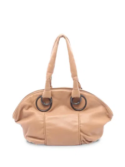 Pre-owned Bottega Veneta 2010s Braided Tote Bag In Neutrals