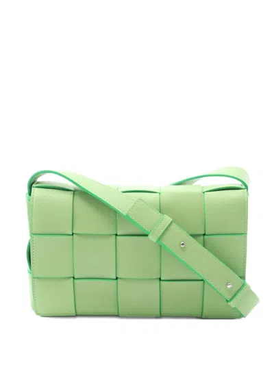 Pre-owned Bottega Veneta 2010s Cassette Crossbody Bag In Green
