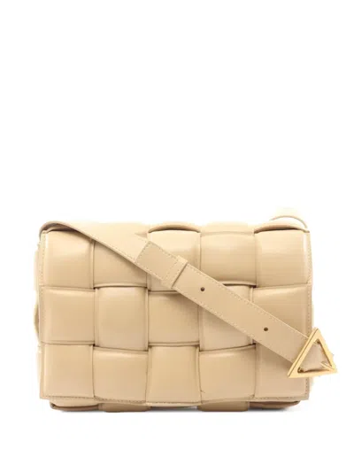Pre-owned Bottega Veneta 2010s Cassette Shoulder Bag In Neutrals