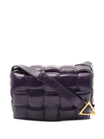 Pre-owned Bottega Veneta 2010s Cassette Shoulder Bag In Purple