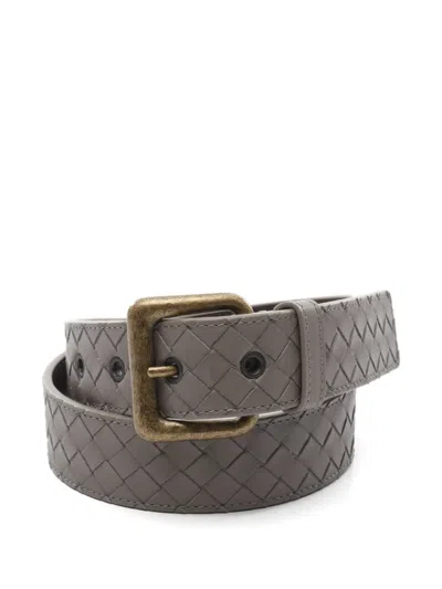 Pre-owned Bottega Veneta 2010s Intrecciato Leather Belt