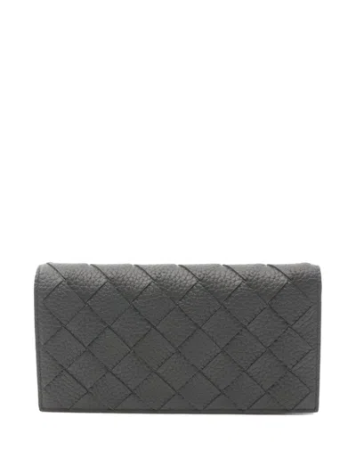 Pre-owned Bottega Veneta 2010s Intrecciato Leather Wallet