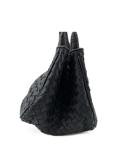 Bottega Veneta 2010s Intrecciato Tote Bag In Black