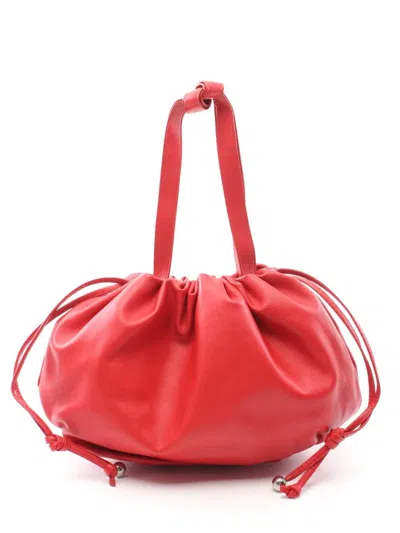 Pre-owned Bottega Veneta 2010s Medium The Valve Shoulder Bag In Red