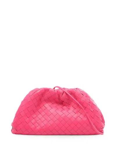 Bottega Veneta 2010s Mini The Pouch Shoulder Bag In Pink
