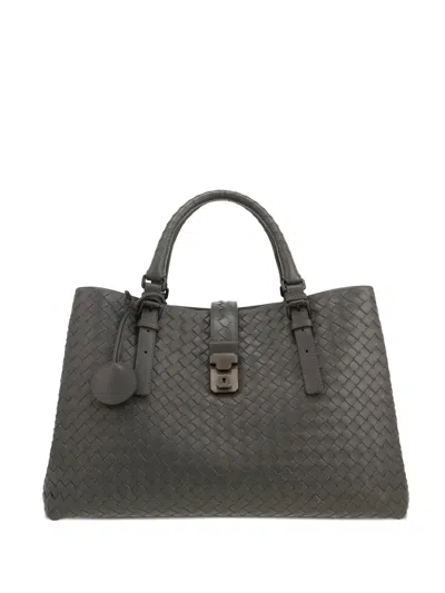 Pre-owned Bottega Veneta 2010s Roma Intrecciato Leather Tote Bag