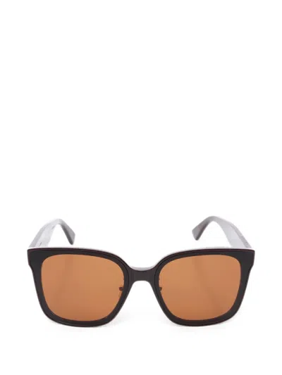 Pre-owned Bottega Veneta 2010s Square-frame Sunglasses In Brown