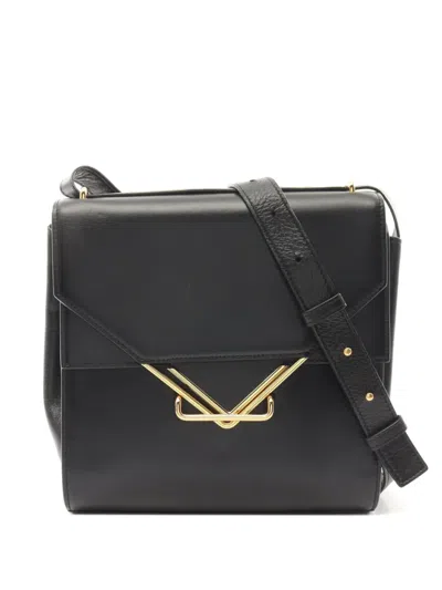 Pre-owned Bottega Veneta 2010s The Clip Shoulder Bag In Black