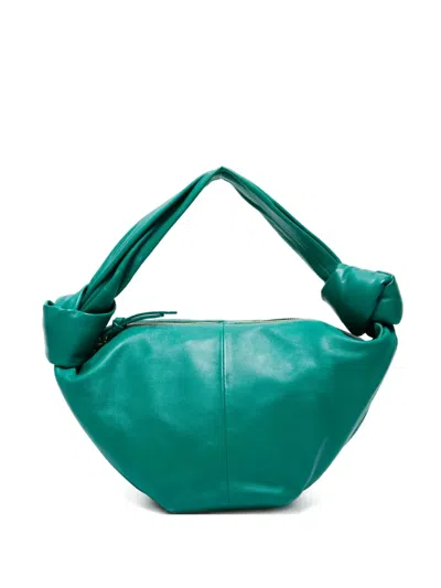 Pre-owned Bottega Veneta 2011-2020s Bouble Knot Tote Bag In Green