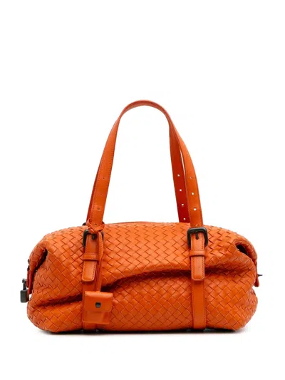 Pre-owned Bottega Veneta 2011 Nappa Intrecciato Montaigne Shoulder Bag