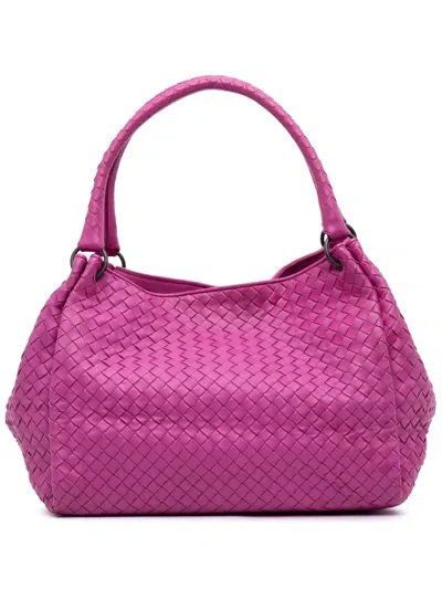 Pre-owned Bottega Veneta 2011 Nappa Intrecciato Parachute Tote Bag