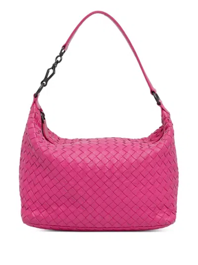 Pre-owned Bottega Veneta 2012-2023 Intrecciato Shoulder Bag In Pink